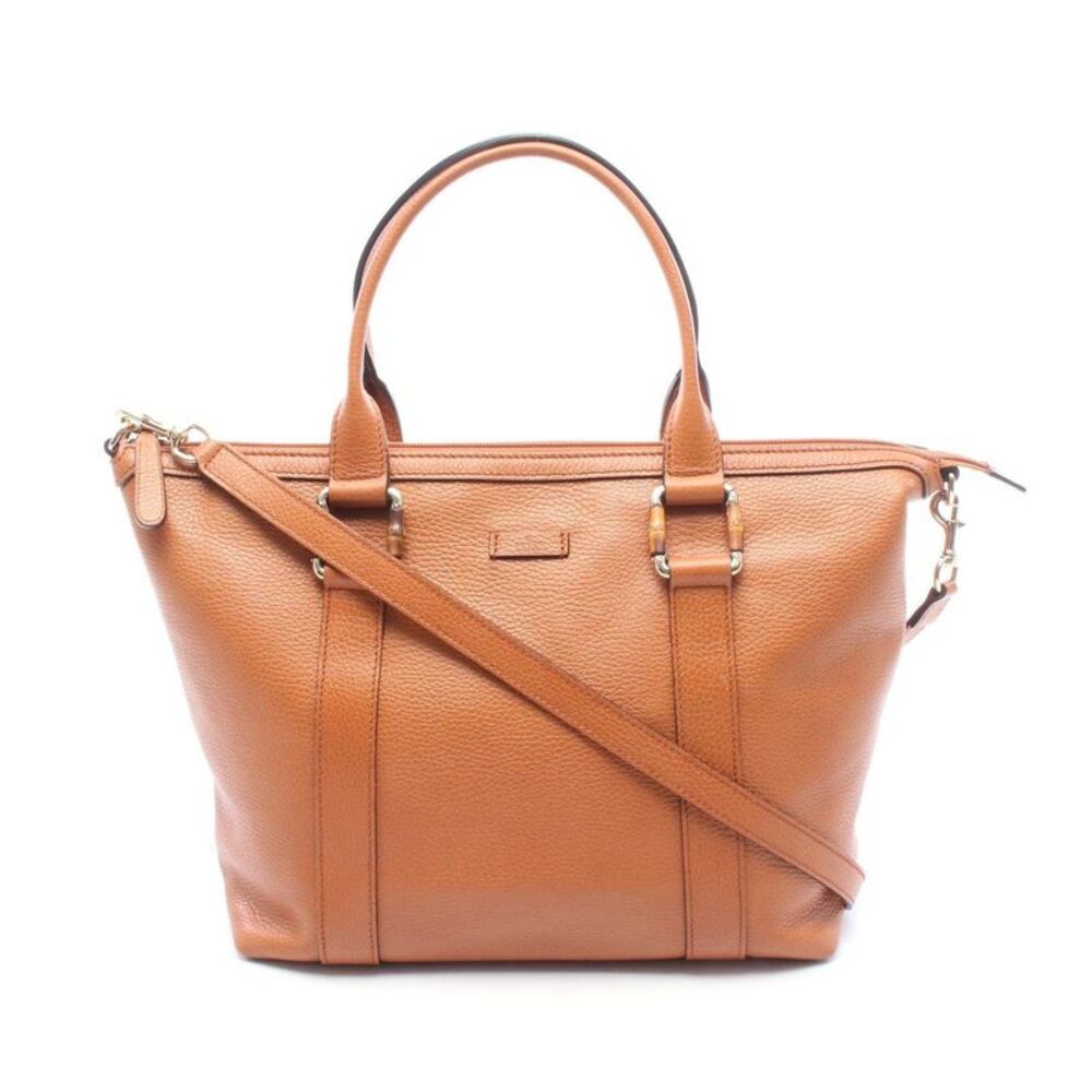 Gucci Leather 2way Tote Bag